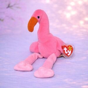 Pinky Ty Pink and Orange Flamingo Plush